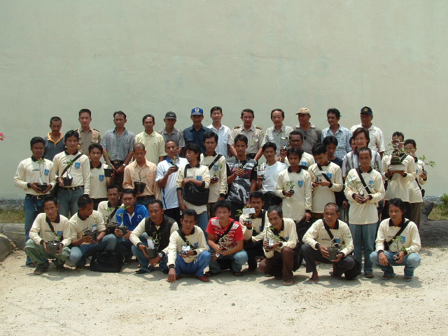 Penyuluhan Bonsai ke Lapas II B Belitung 23 September 2006