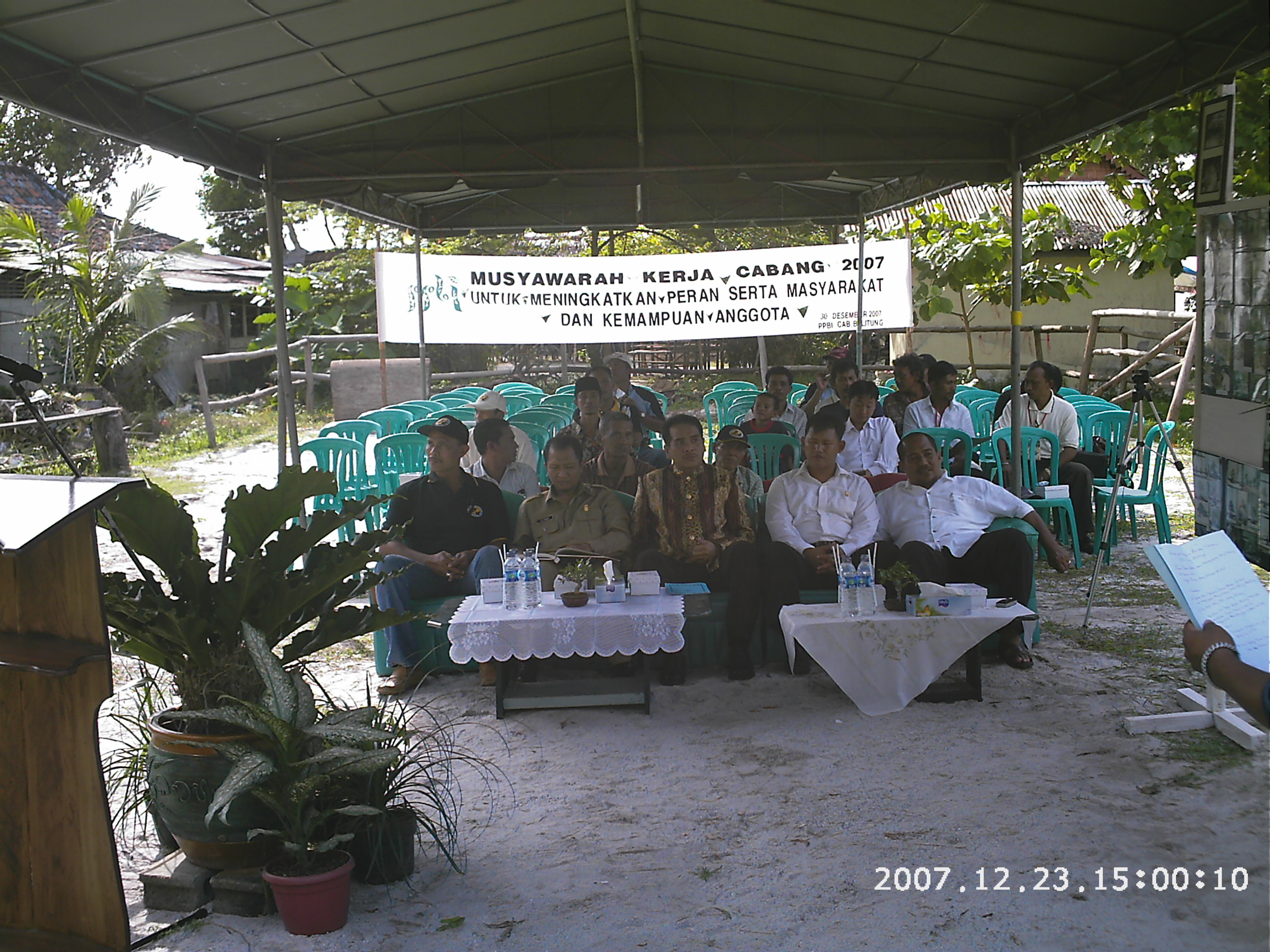 Musyawarah Kerja PPBI Cabang Belitung Tahun 2007