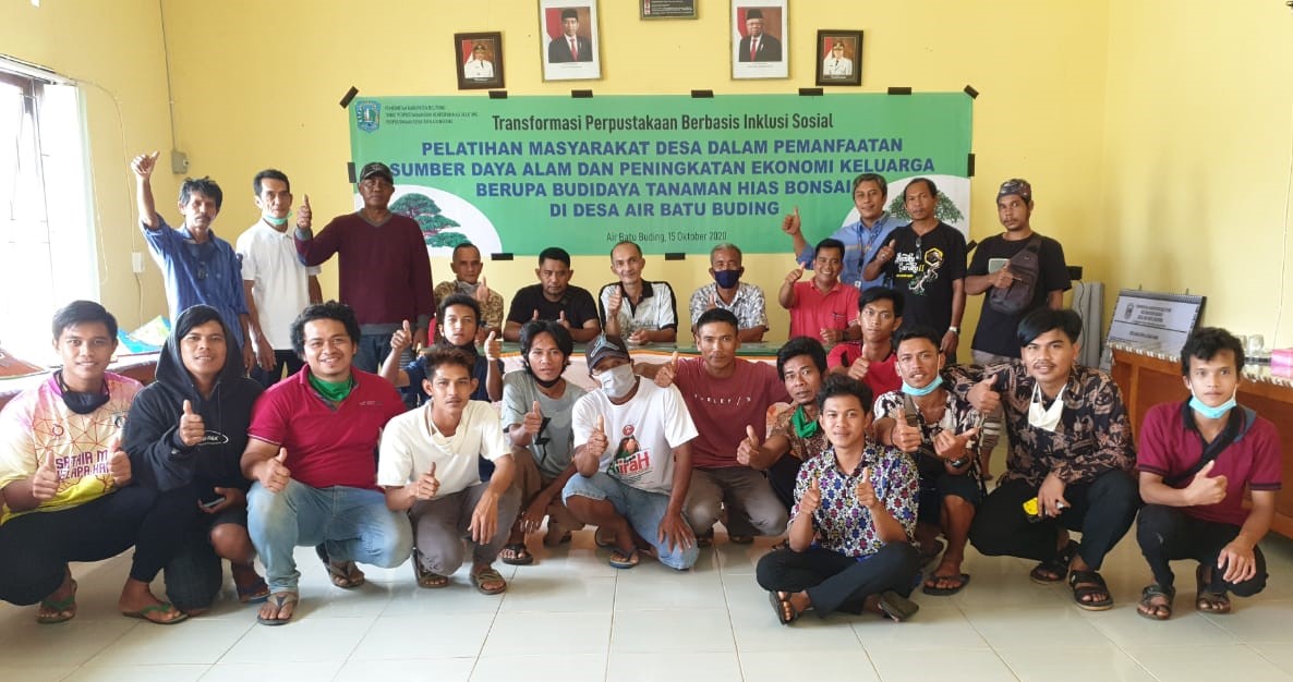 Pelatihan Bonsai di Air Batu Buding